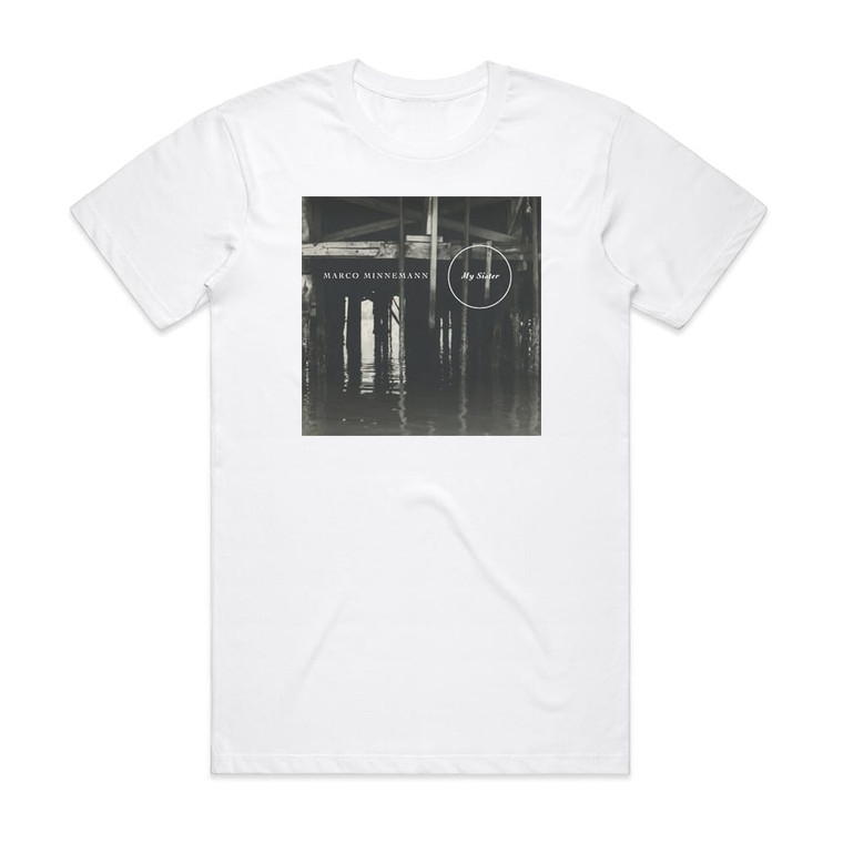 Marco Minnemann My Sister Album Cover T-Shirt White