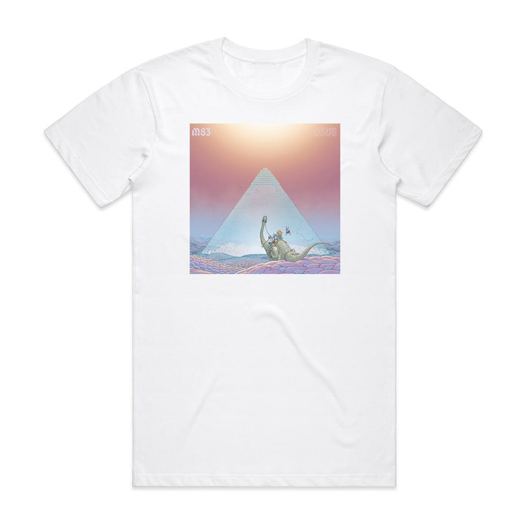 M83 Dsvii Album Cover T-Shirt White