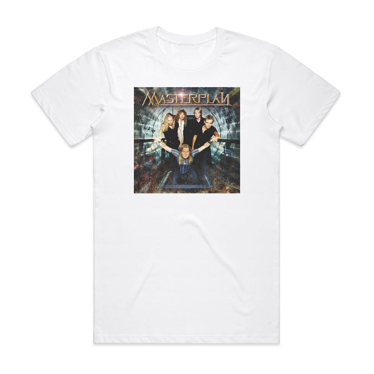 Masterplan Enlighten Me Album Cover T-Shirt White