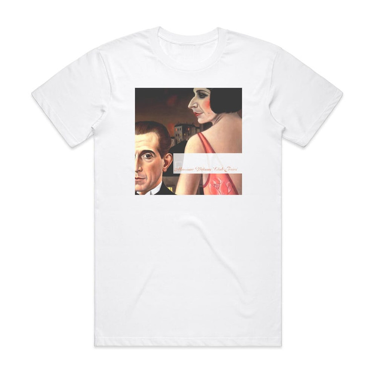 Massimo volume Club Priv Album Cover T-Shirt White