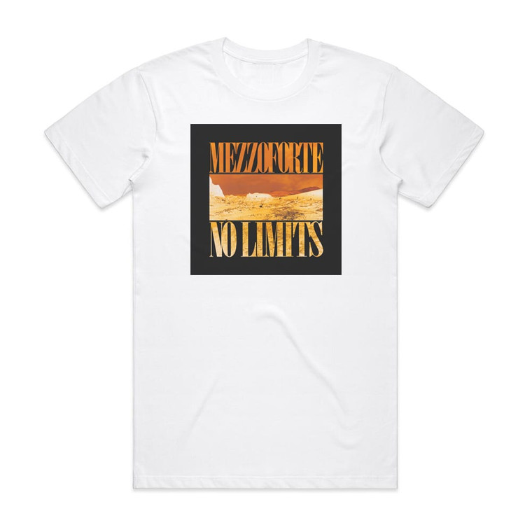 Mezzoforte No Limits 1 Album Cover T-Shirt White