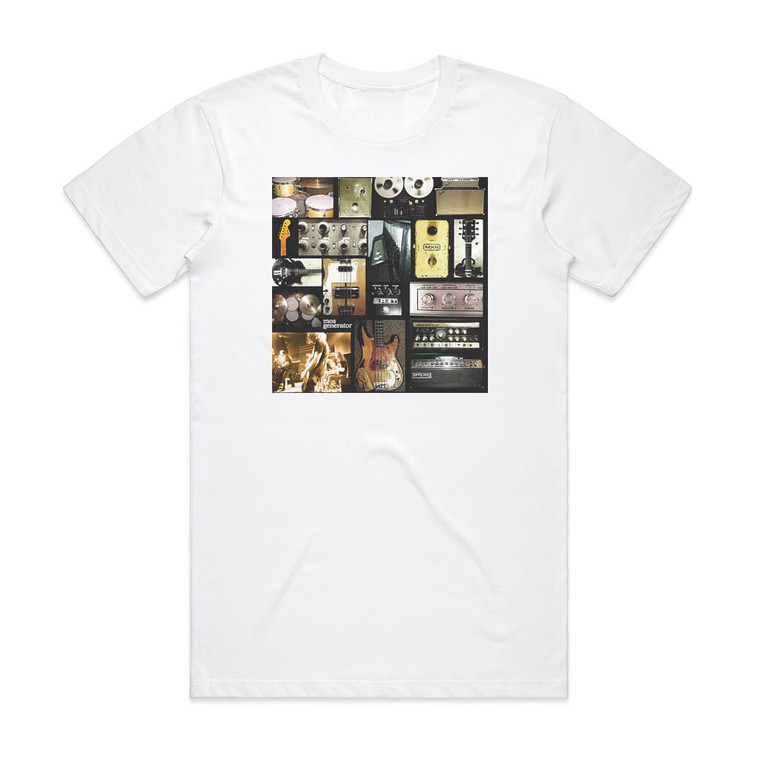 Mos Generator 10Th Anniversary Edition Album Cover T-Shirt White