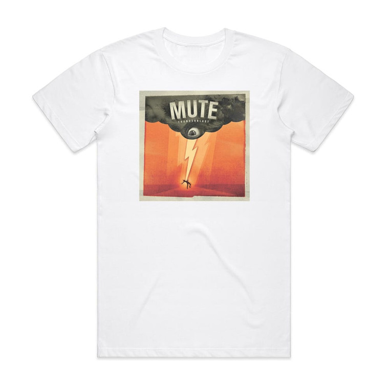 Mute Thunderblast Album Cover T-Shirt White