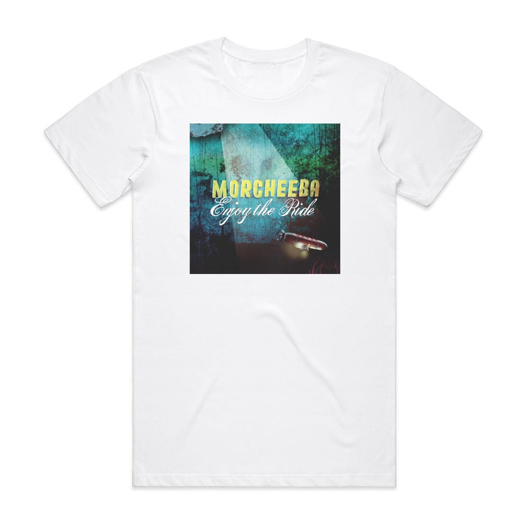 Morcheeba Enjoy The Ride Album Cover T-Shirt White