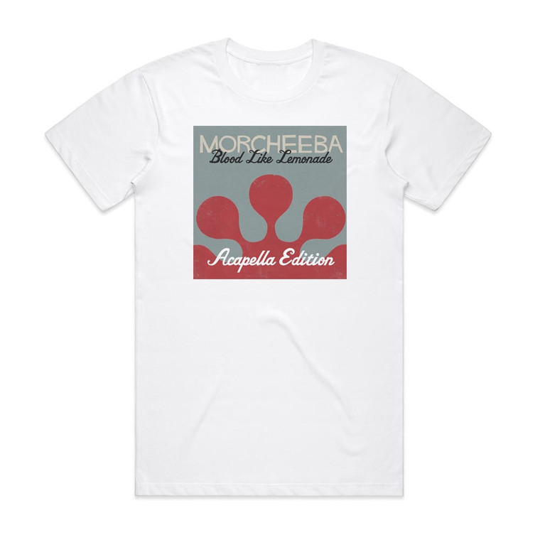 Morcheeba Blood Like Lemonade 1 Album Cover T-Shirt White