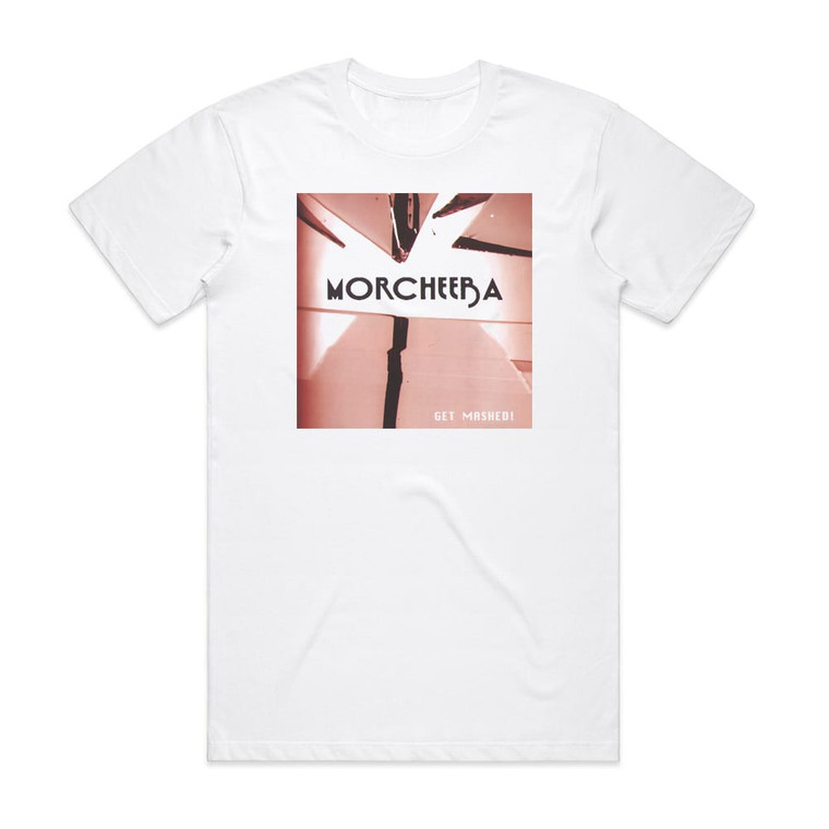 Morcheeba Get Mashed Album Cover T-Shirt White Morcheeba Get Mashed Album Cover T-Shirt White