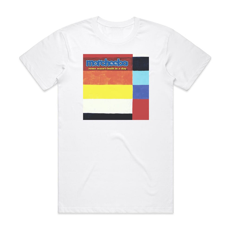 Morcheeba Rome Wasnt Built In A Day Album Cover T-Shirt White