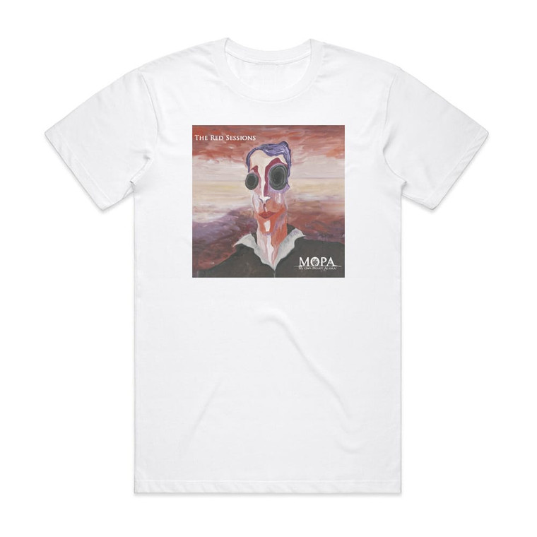My Own Private Alaska The Red Sessions Album Cover T-Shirt White