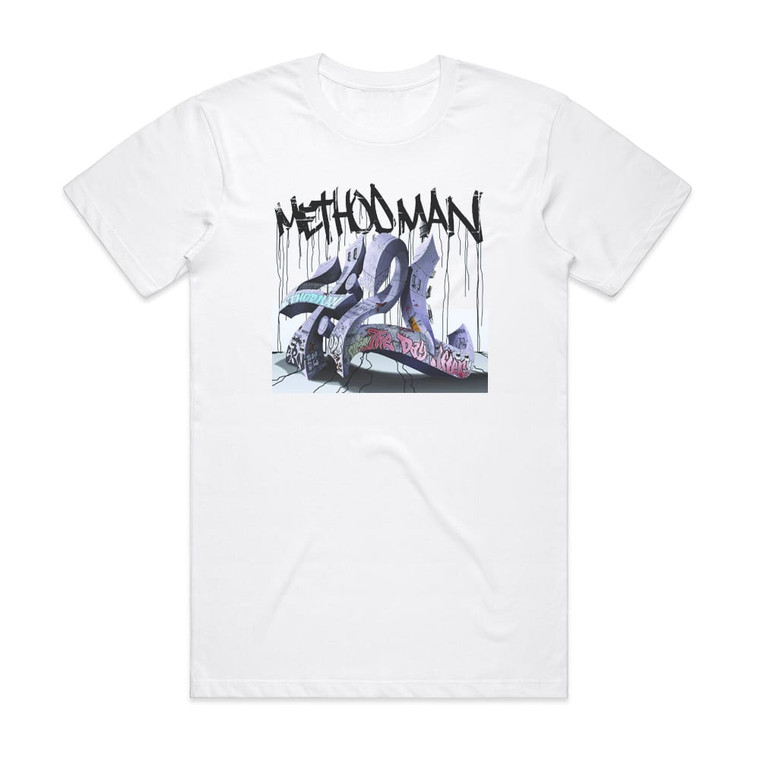 Method Man 421 The Day After Album Cover T-Shirt White