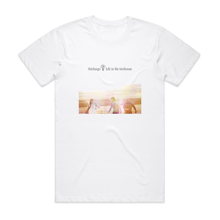 Marlango Life In The Treehouse Album Cover T-Shirt White
