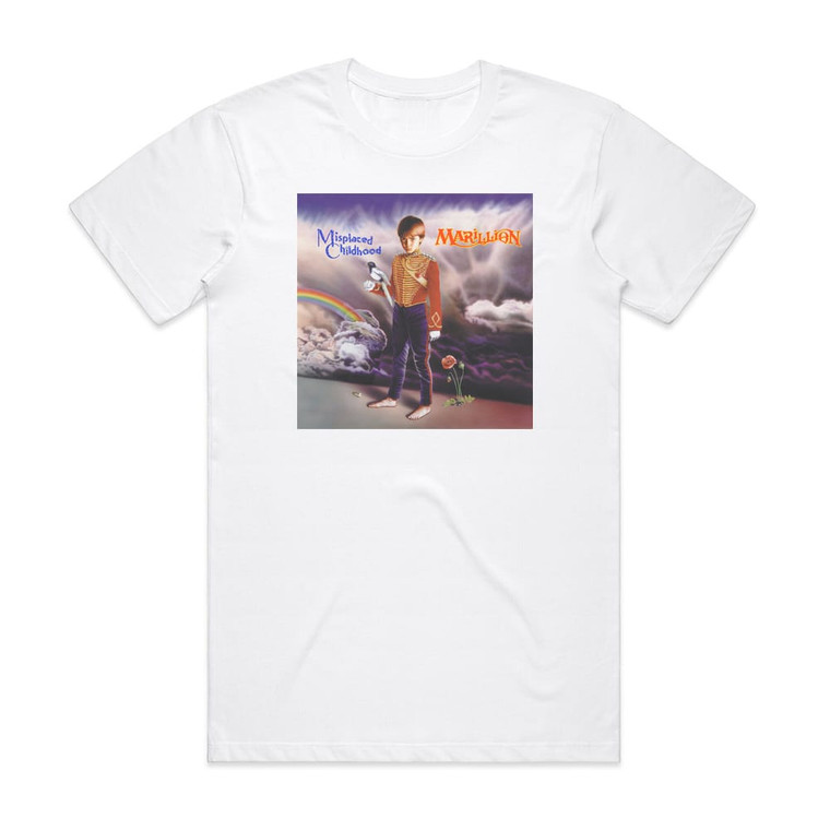 Marillion Misplaced Childhood Album Cover T-Shirt White