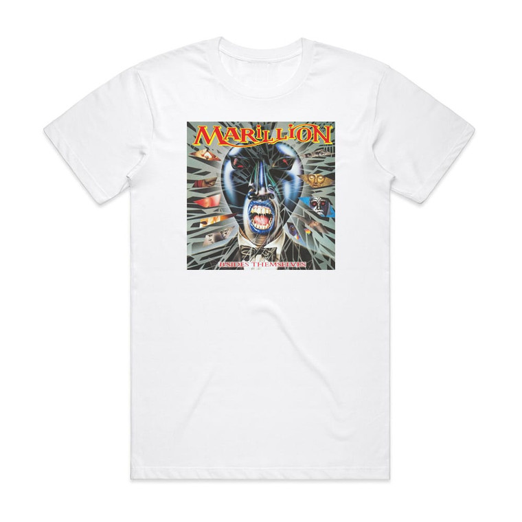 Marillion Bsides Themselves Album Cover T-Shirt White
