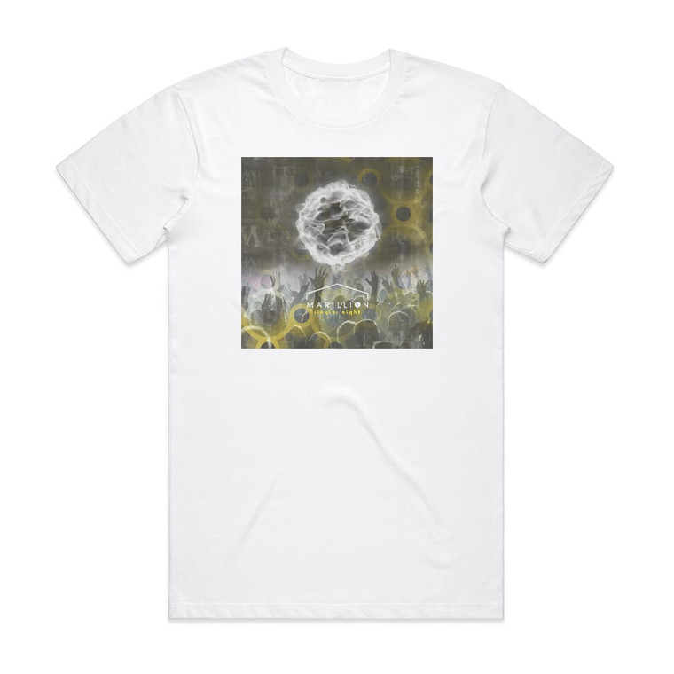 Marillion Singles Night Album Cover T-Shirt White