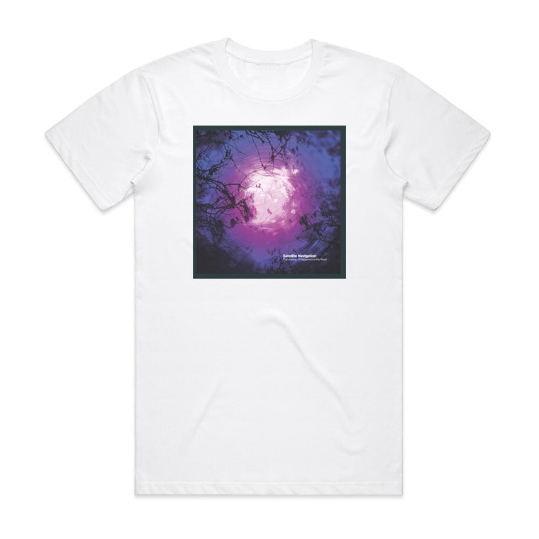 Marillion Satellite Navigation The Making Of Happiness Is The Road Album Cover T-Shirt White