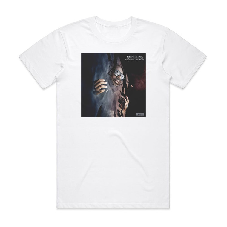 Maitre Gims Mon Cur Avait Raison Album Cover T-Shirt White