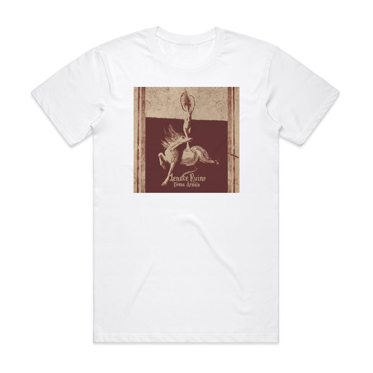 Menace Ruine Venus Armata Album Cover T-Shirt White
