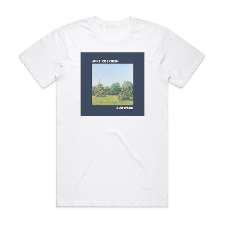 Mike Koskinen Sunwebs Album Cover T-Shirt White