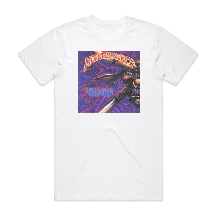 Monster Magnet Superjudge 1 Album Cover T-Shirt White
