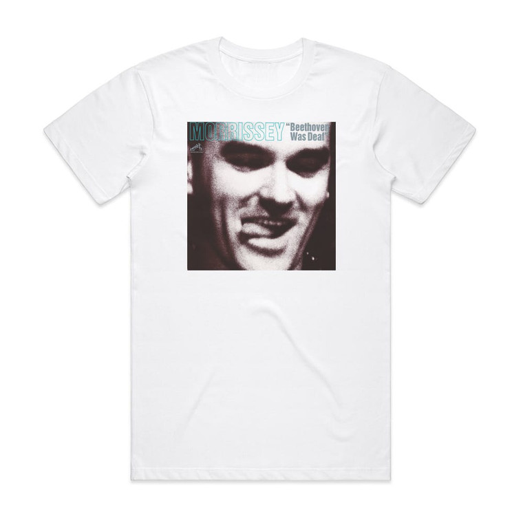 Morrissey Beethoven Was Deaf Album Cover T-Shirt White