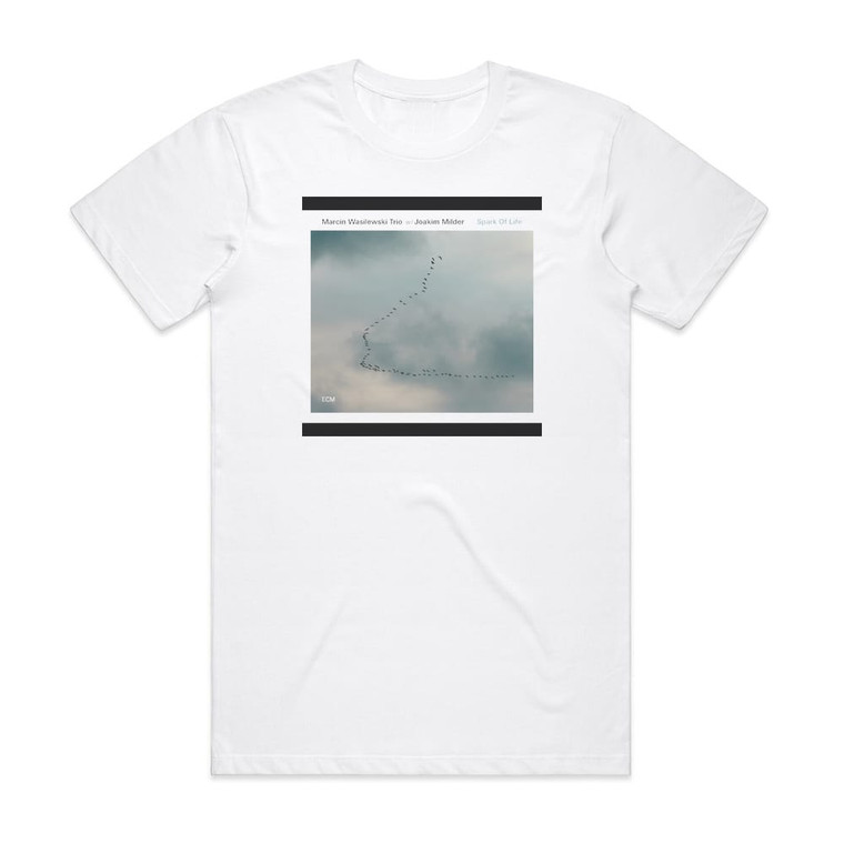 Marcin Wasilewski Trio Spark Of Life Album Cover T-Shirt White
