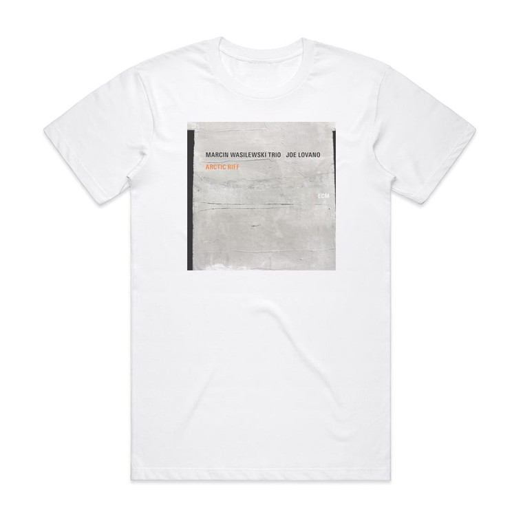 Marcin Wasilewski Trio Arctic Riff Album Cover T-Shirt White