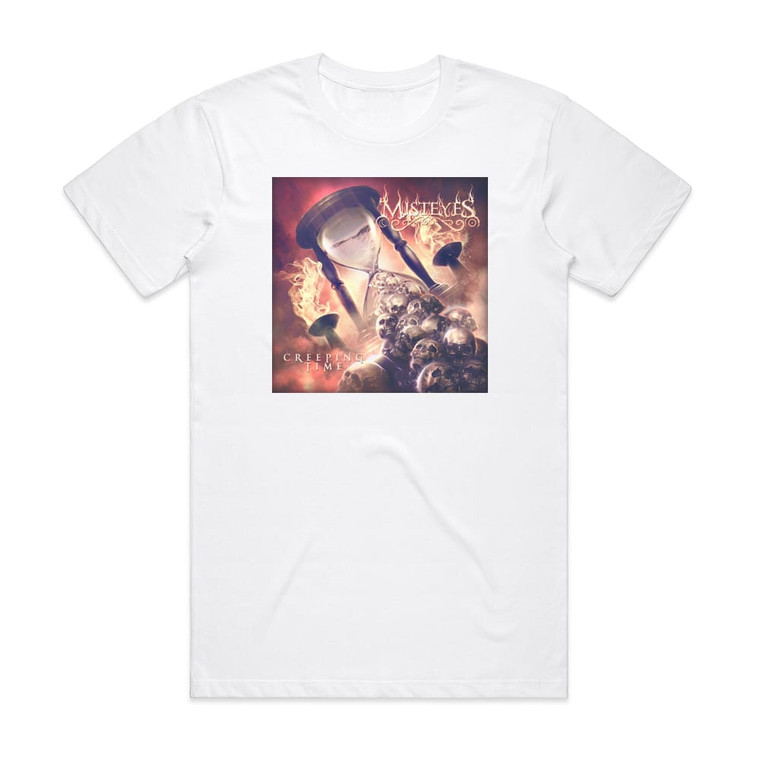 Misteyes Creeping Time Album Cover T-Shirt White