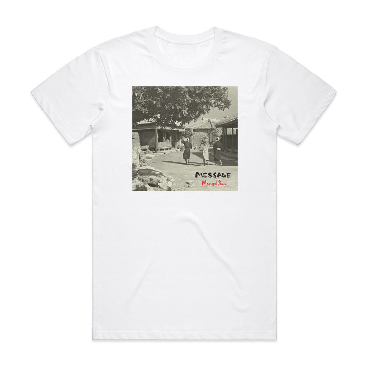 MONGOL800 Message Album Cover T-Shirt White