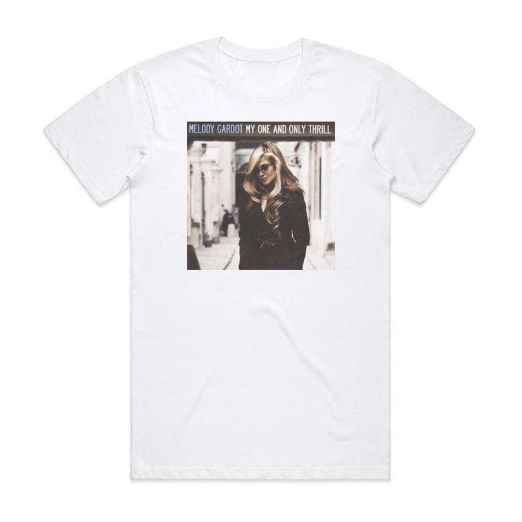 Melody Gardot My One And Only Thrill Album Cover T-Shirt White