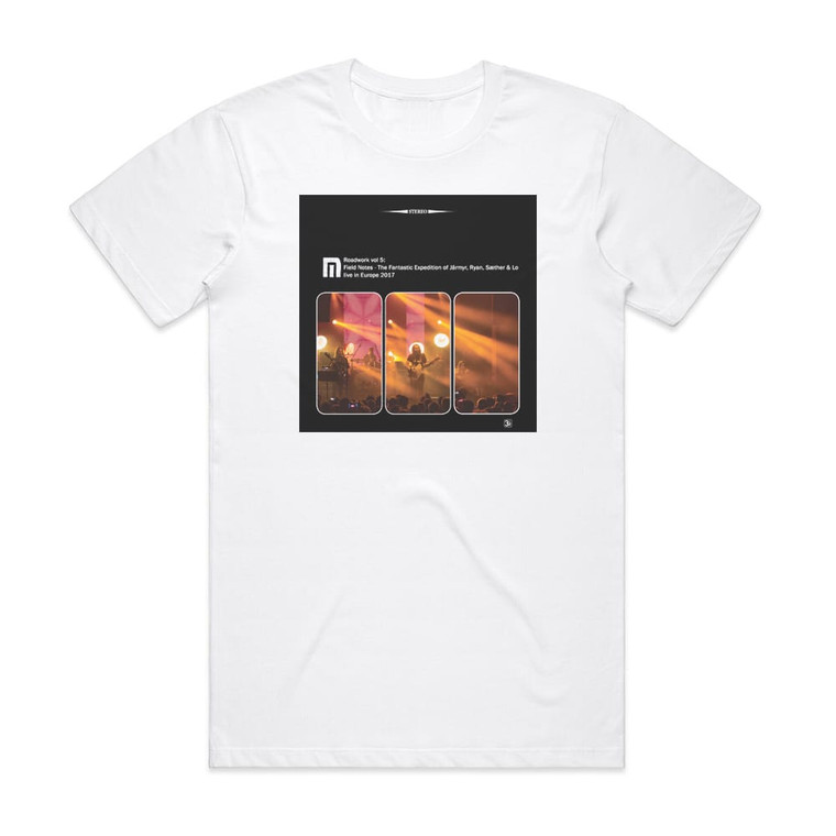 Motorpsycho Roadwork Vol 5 Field Notes The Fantastic Expedition Of Jrm Album Cover T-Shirt White