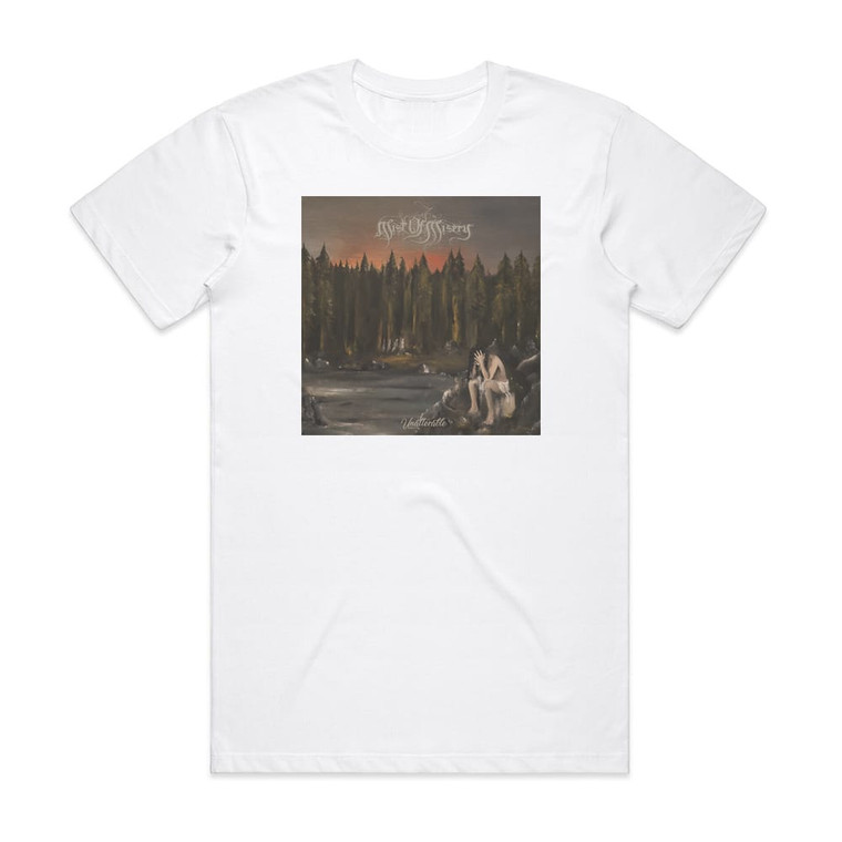 Mist of Misery Unalterable Album Cover T-Shirt White