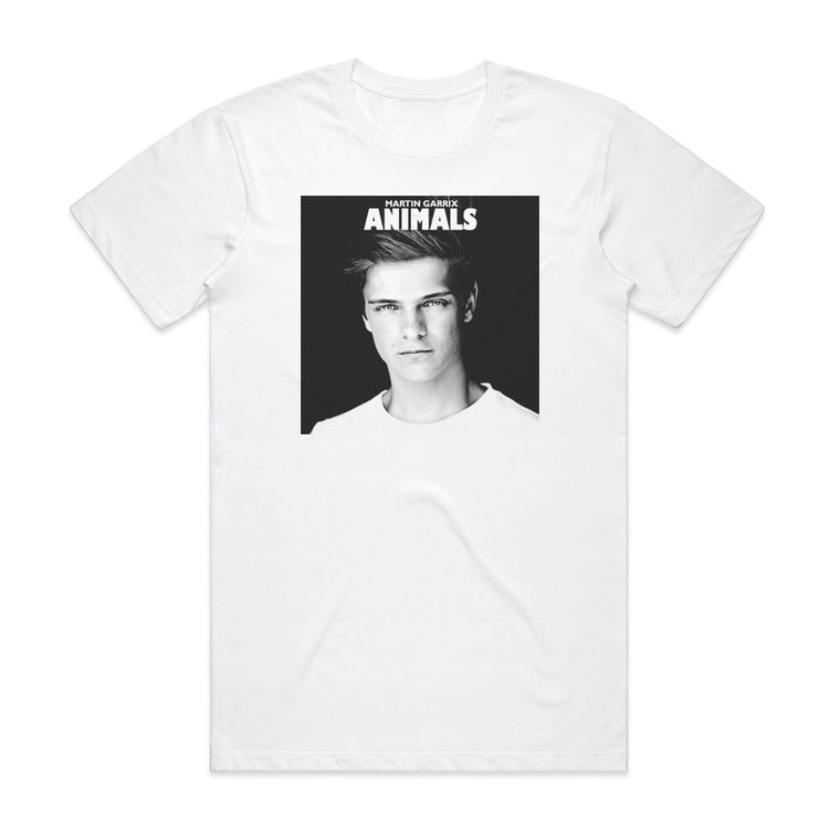 Martin Garrix Animals Album Cover T-Shirt White