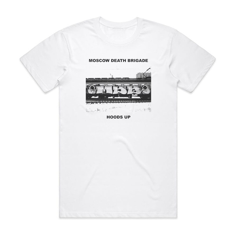 Moscow Death Brigade Hoods Up Album Cover T-Shirt White