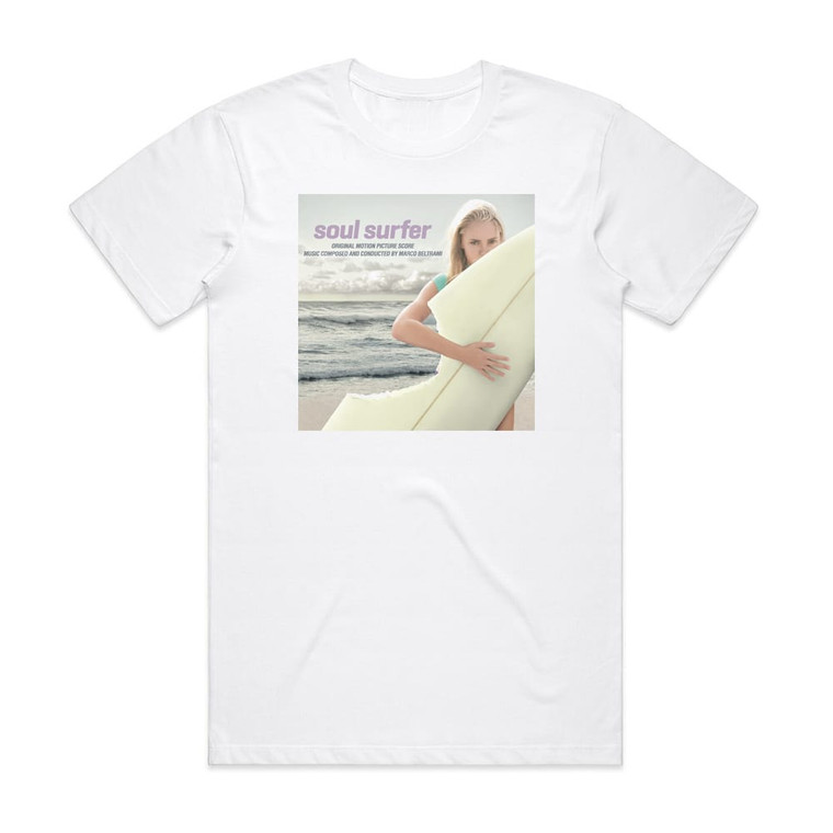 Marco Beltrami Soul Surfer Album Cover T-Shirt White