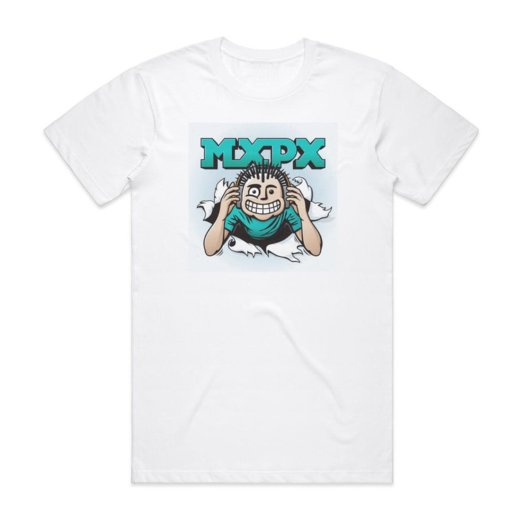 MxPx Mxpx Album Cover T-Shirt White