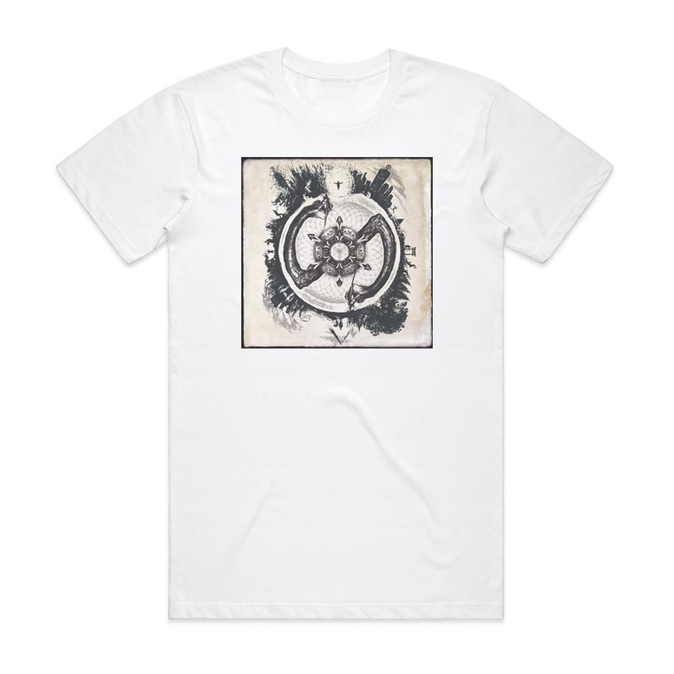 Monuments The Amanuensis Album Cover T-Shirt White