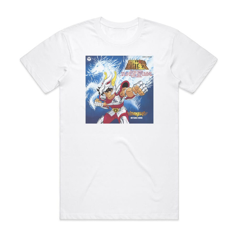 MAKE-UP  Album Cover T-Shirt White