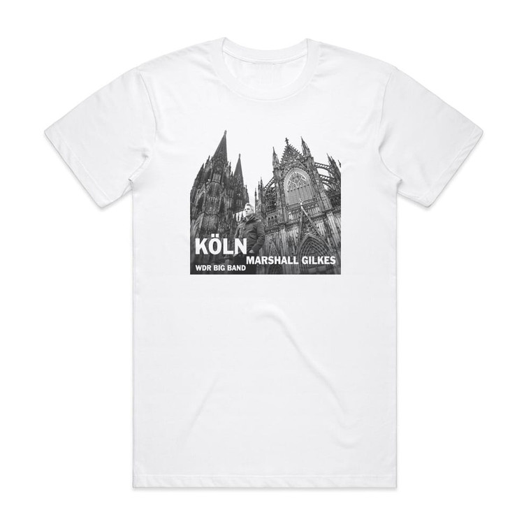 Marshall Gilkes Kln Album Cover T-Shirt White