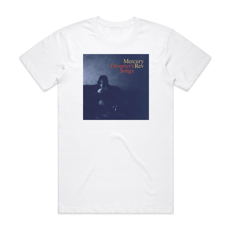 Mercury Rev Deserters Songs Album Cover T-Shirt White