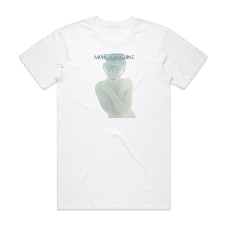 Munich Machine A Whiter Shade Of Pale Album Cover T-Shirt White