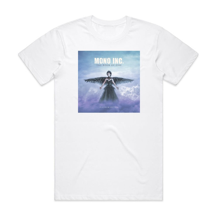 Mono Inc The Book Of Fire Album Cover T-Shirt White