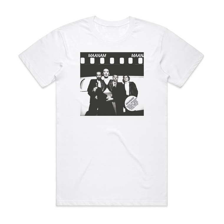 Maanam Maanam Album Cover T-Shirt White