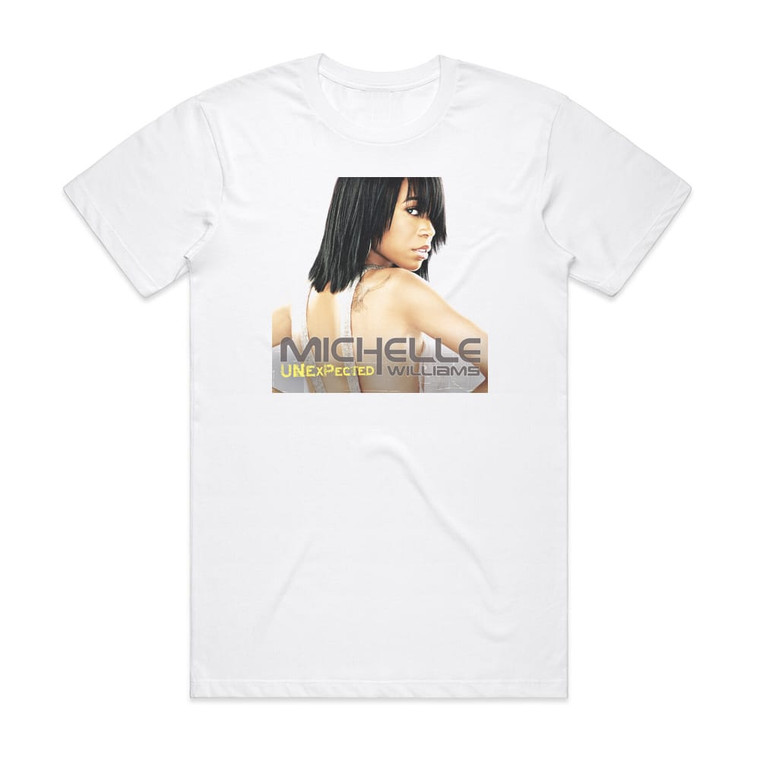 Michelle Williams Unexpected Album Cover T-Shirt White