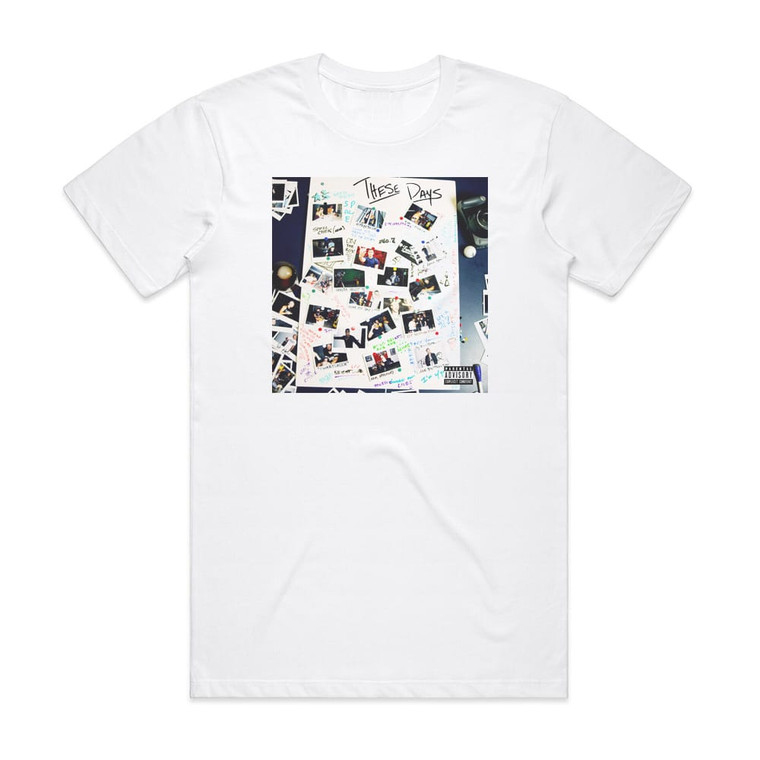 Mike Stud These Days Album Cover T-Shirt White