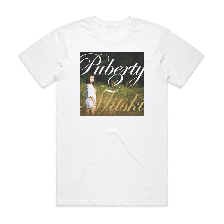 Mitski Puberty 2 Album Cover T-Shirt White