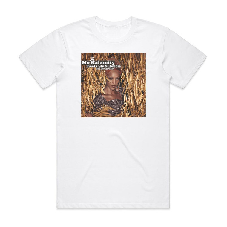 MoKalamity One Love Vibration Album Cover T-Shirt White