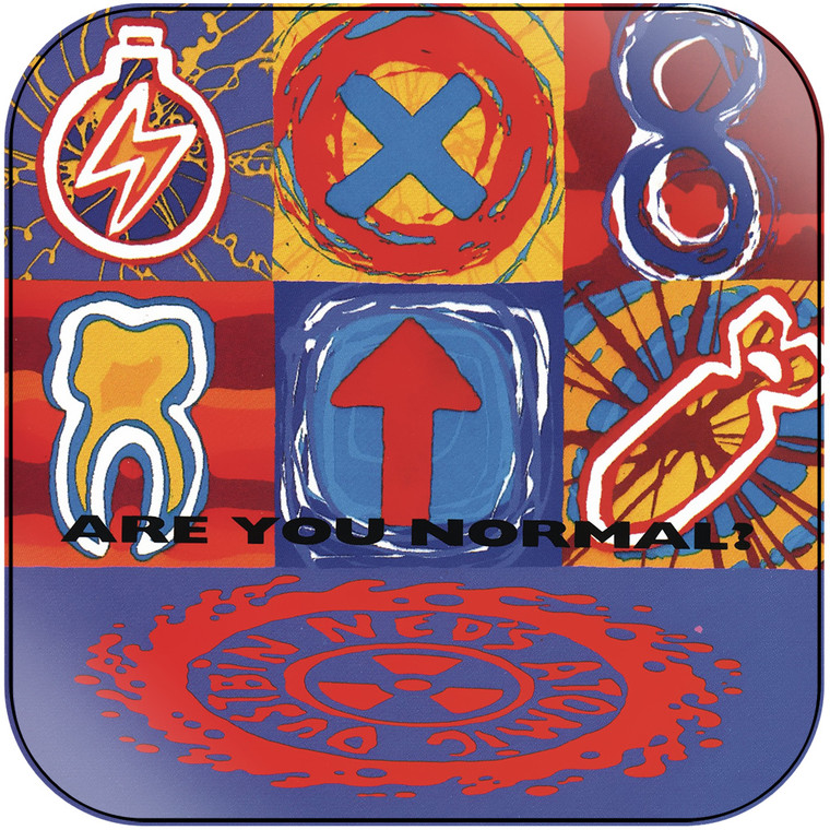 Ned's Atomic Dustbin Are You Normal Album Cover Sticker