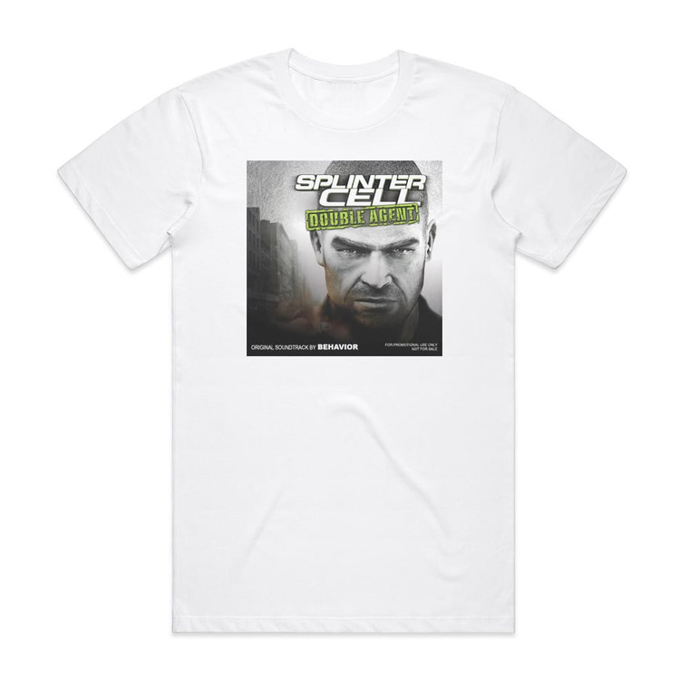 Michael McCann Splinter Cell Double Agent Album Cover T-Shirt White