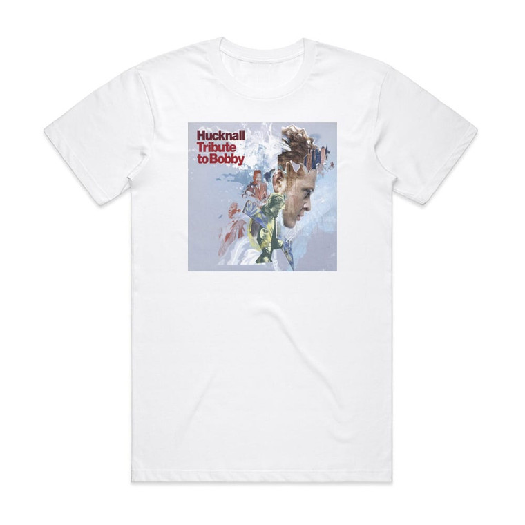 Mick Hucknall Tribute To Bobby Album Cover T-Shirt White