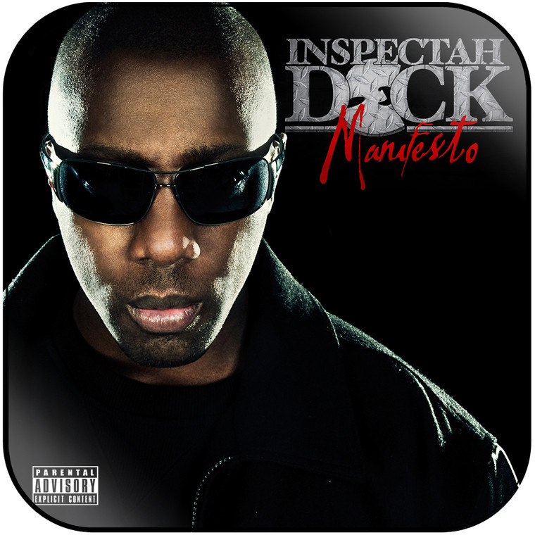 Inspectah Deck Manifesto-1 Album Cover Sticker