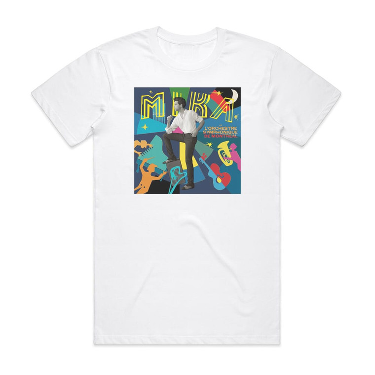 Mika Mika Et Lorchestre Symphonique De Montral Album Cover T-Shirt White